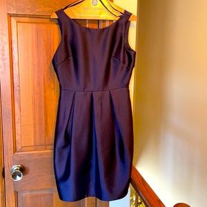 Eliza J blue almost purple sleeveless dress